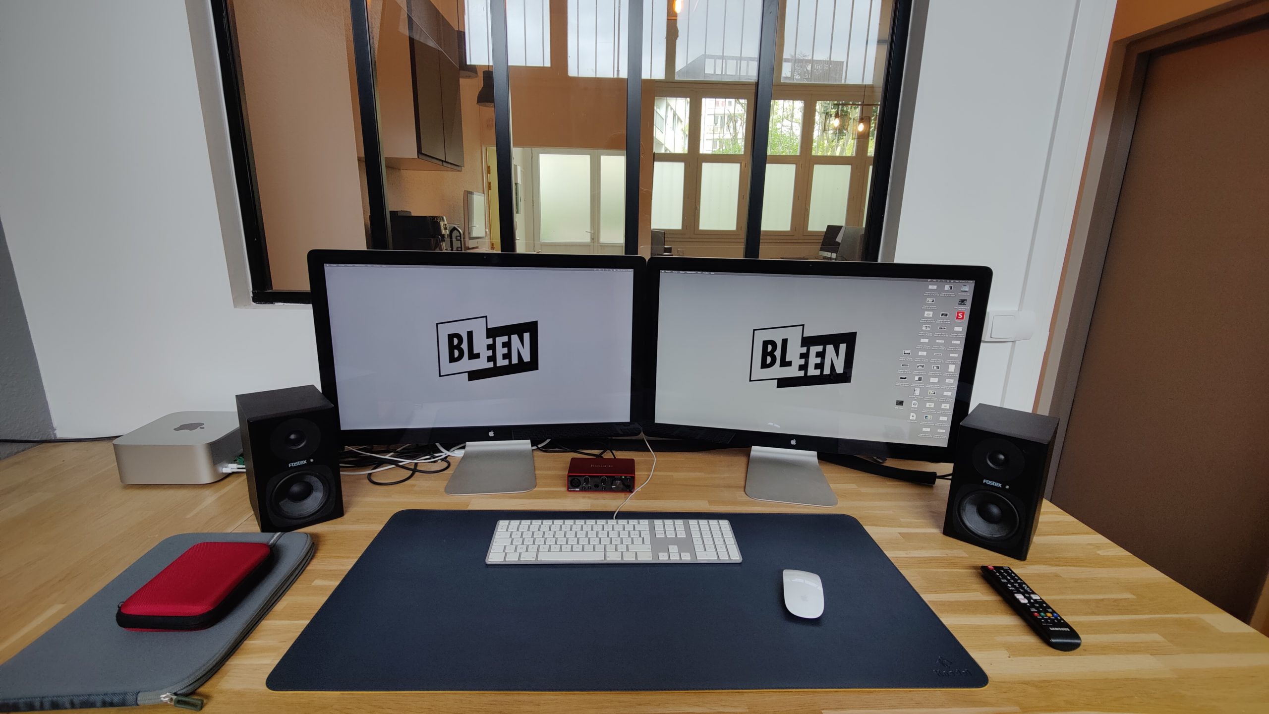 Station de montage Bleen Agency. Post-Production, Mac Studio Suite Adobe